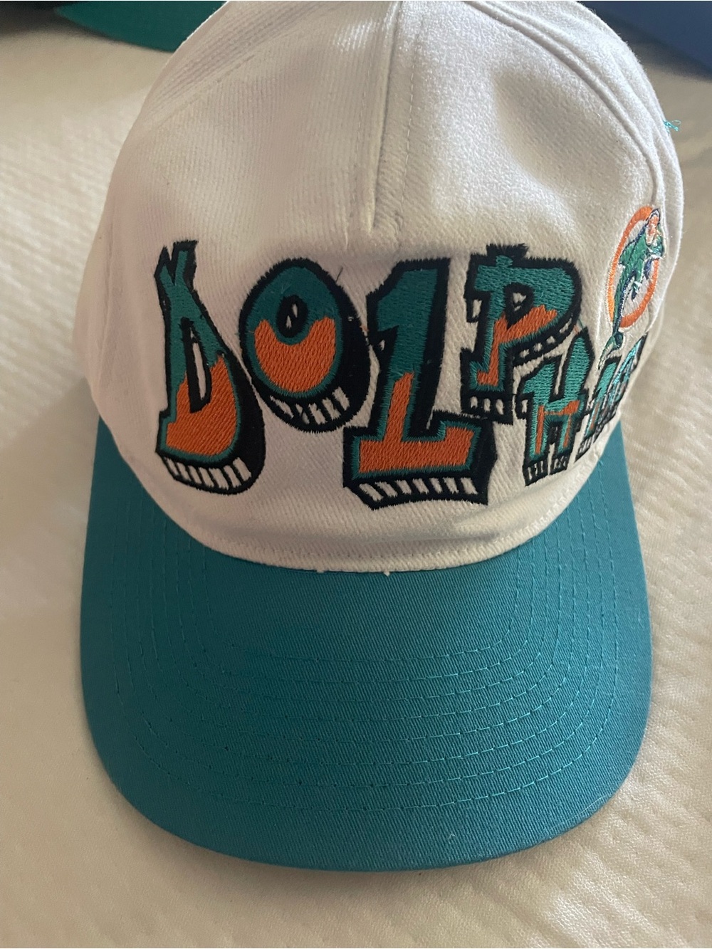 Replica 90s NFL Miami Dolphins Wool Ajustable Unisex